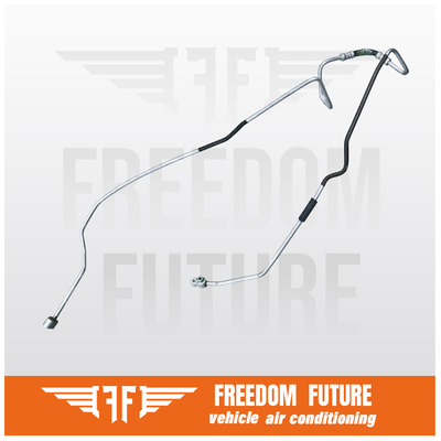 Aluminium Discharge A/C pipeline 7L6820722F Fit For 03-10 Volkswagen Touareg Audi Q7 4.0L